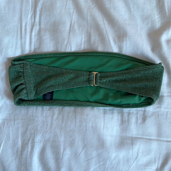 Beach Riot Kelsey Emerald Green Bikini Top - Picture 3 of 4